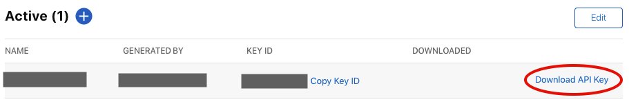 Download IAP Key